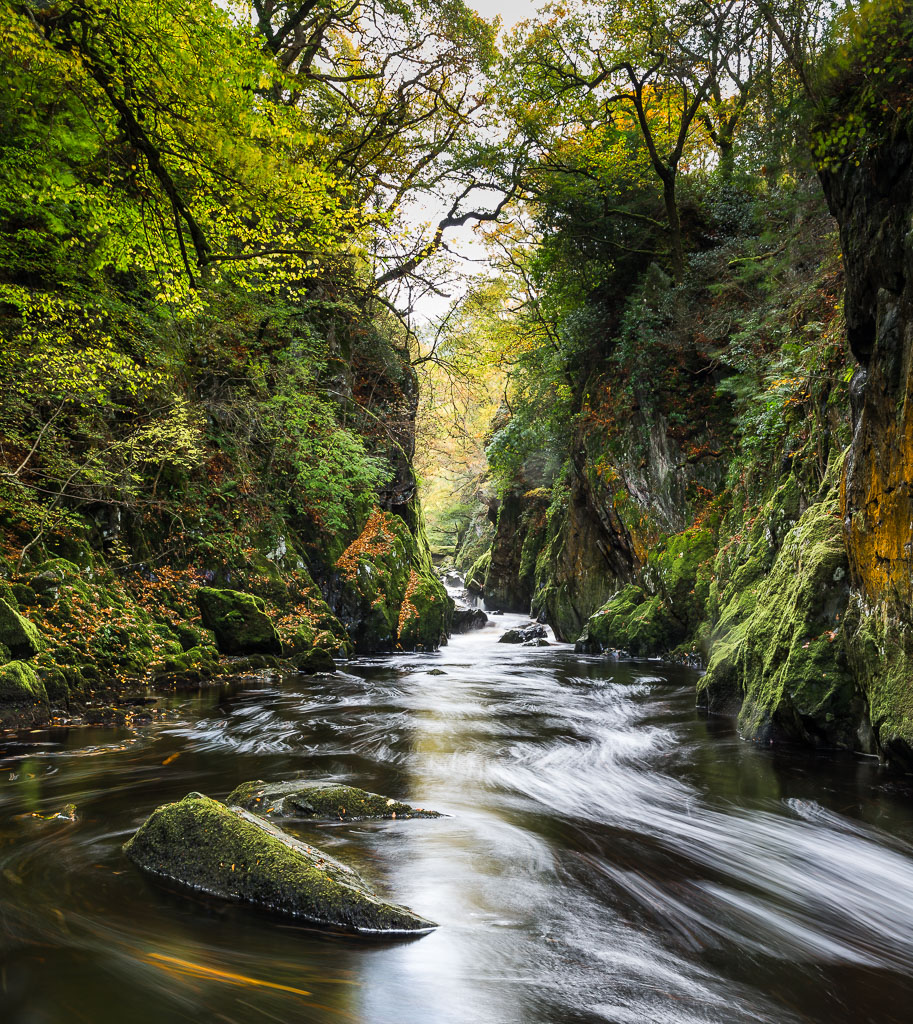 A hidden valley near Betws y Coed