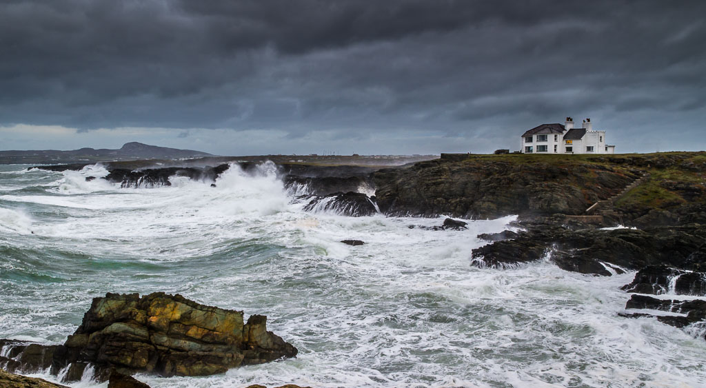 North coast of Anglesey in a gale
