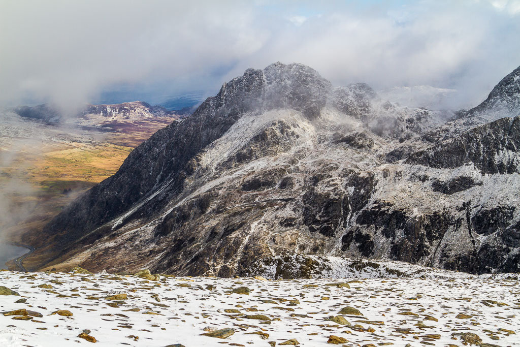 The view from Y Garn