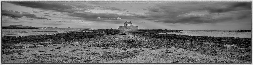 Left isolated by coastal erosion.
